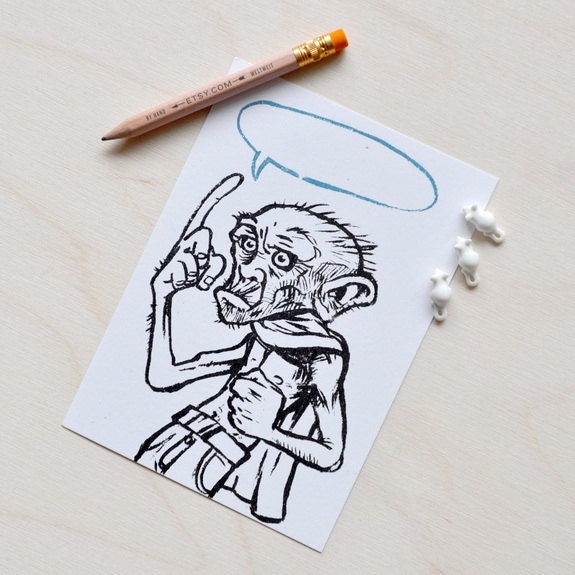 Say it with style Gocco card