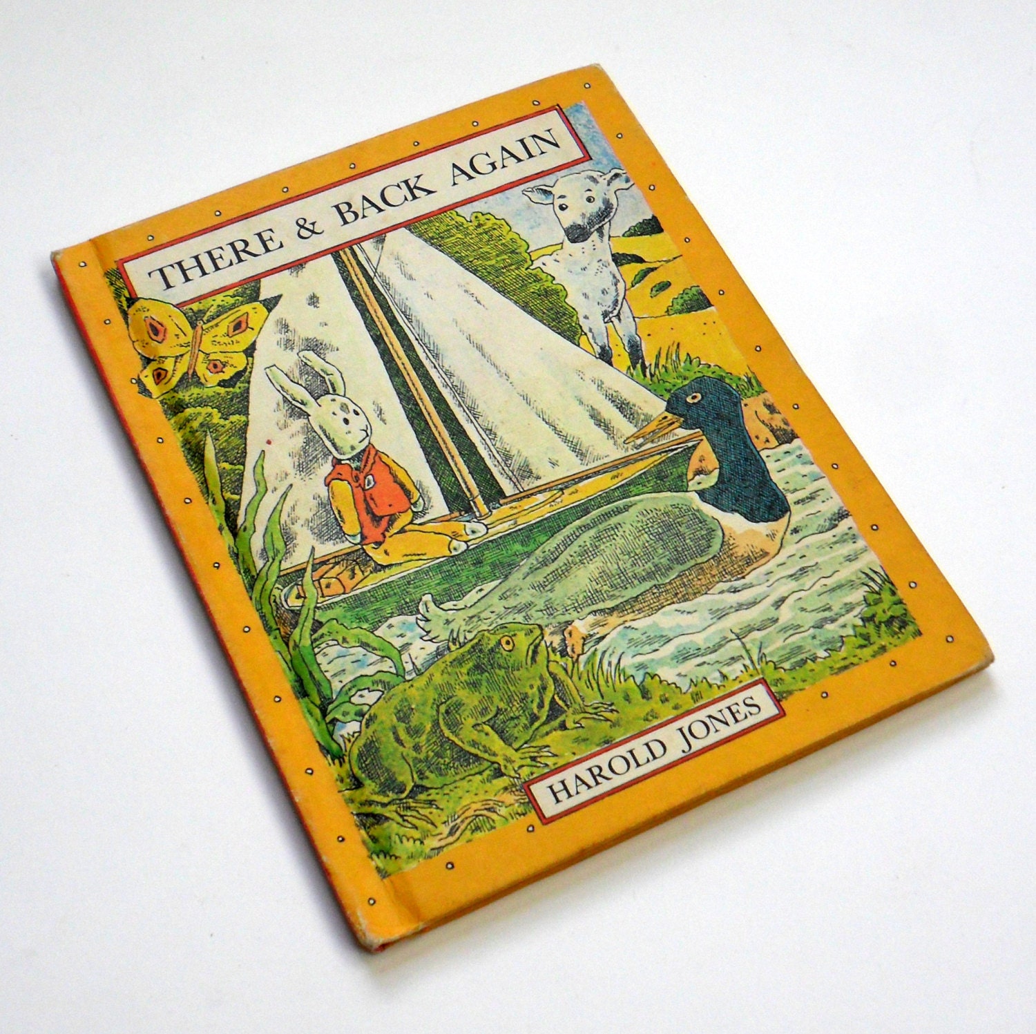 There and Back Again by Harold Jones 1977 / A Stuffed Rabbit Goes On An Adventure