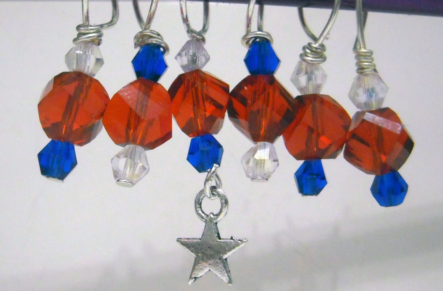 Captian America Stitch Markers
