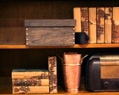 Wooden Shoe Coffre Box in Wenge