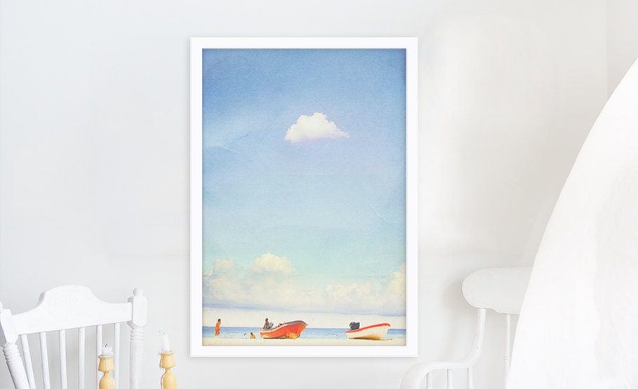 Beach Photography - Playa del Carmen, Mexico - large scale fine art prints 20x30