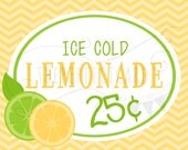 TIP JUNKIE SALE - Lemonade Stand 2 Printable Set