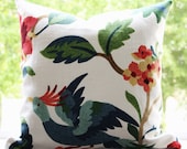 Richloom Lucy Eden Fabric 18" x 18" Pillow Cover