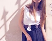 White and Black Cocktail Dress / Cady and Lace / Spring  Summer 2013 / Made to Order
