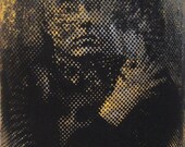 Andy Warhol Portrait - original painting / print - ANDY1  Limited Edition 7/15