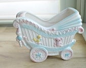 Baby Buggy Vintage Planter - Large and In Charge Nursery Planter