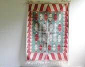 Vintage Turkish Kilim Flat Weave Rug
