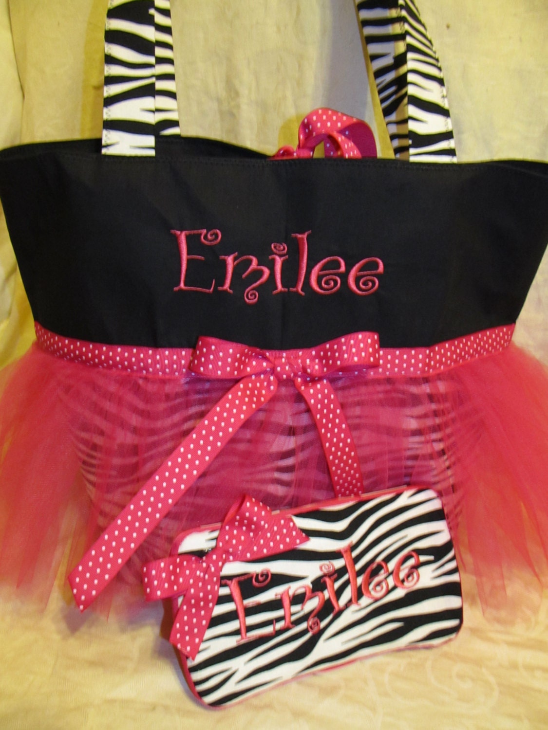 Items similar to Mommy and Me Tote Bags / CUSTOM MADE / Personalized