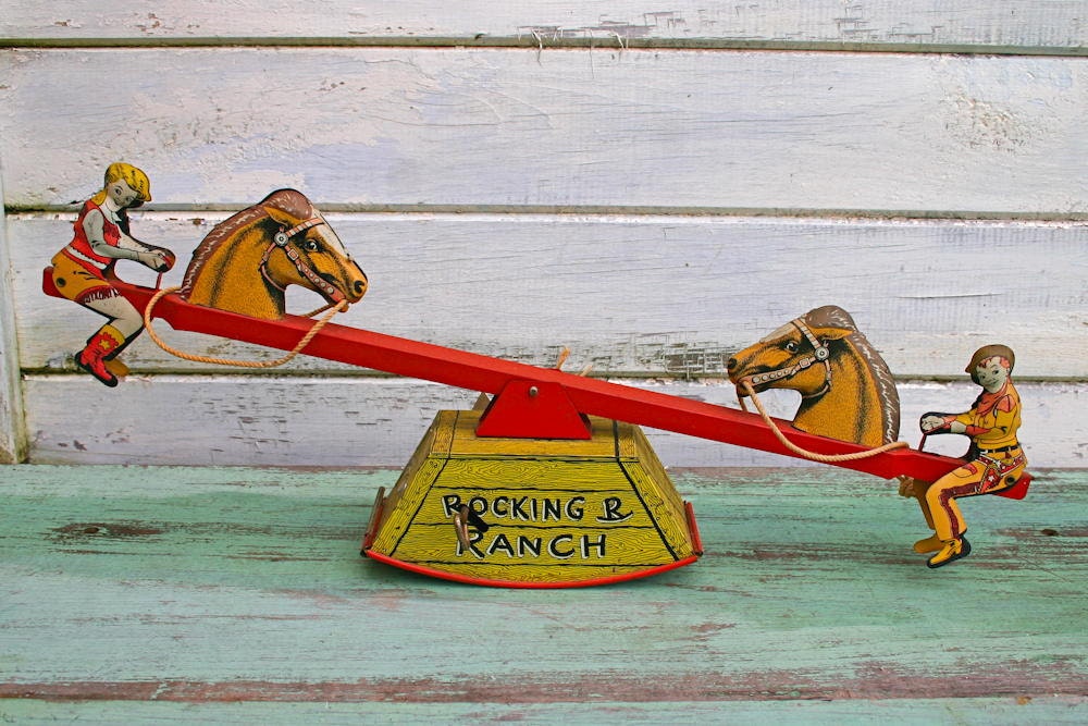 ROCKING R RANCH 1950's Wind Up