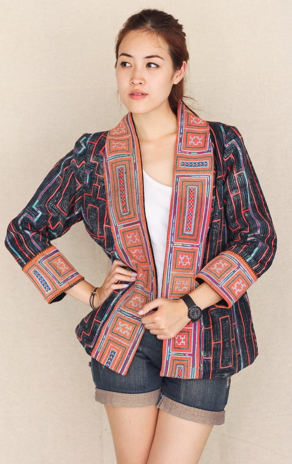 Warmy Hearts... Reversible  jacket