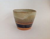 Blue stripe - medium planter