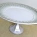 Cake Stand / Cupcake Stand / Dessert Pedestal-Coastal Charm-As seen in BRIDES magazine