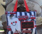 FIRETRUCK Tooth Fairy Pillow