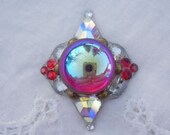 Luminescence Bindi - swarovski belly dance crystal tribal bindi