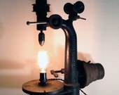 Early 1900's Drill Press Lamp