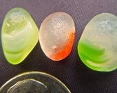 Sea Glass  or Beach glass of HAWAII Rare MARBLE SWIRLS 4 jewelry 33 dollars in my Etsy shop SeaGlassFromHawaii