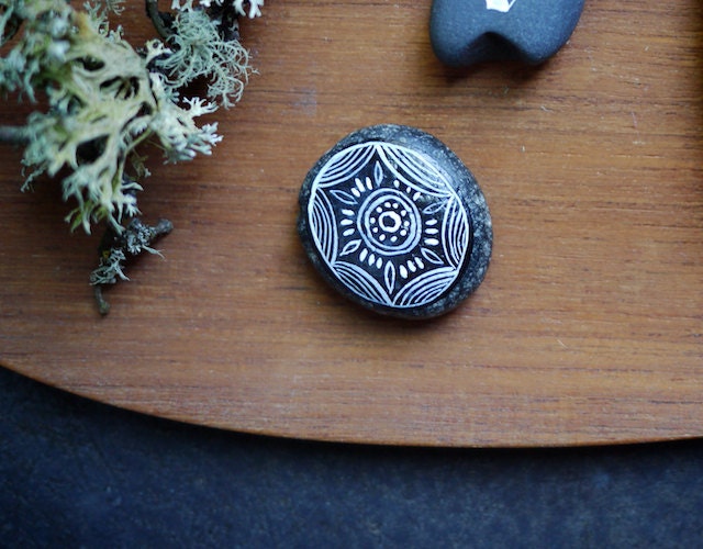 Handpainted rock
