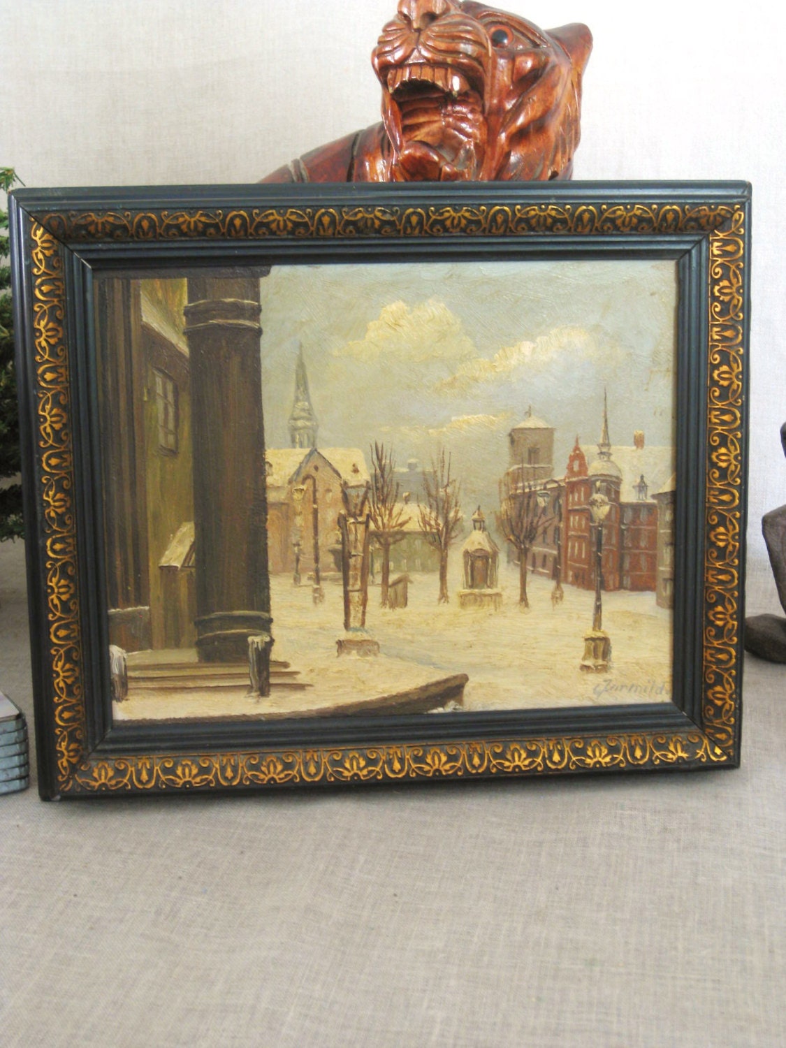 40% OFF Entire Shop - Antique 19th Century City Scape Furmild - Vintage Art Gallery