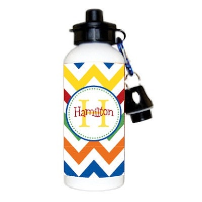 Personalized Water Bottle - Primary Initial