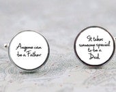 Father of the Bride, Father of the Groom, Wedding Cufflinks, Gift for Dad