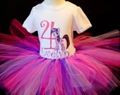 Personalized Birthday Pony Twilight Sparkle Inspired Tutu Outfit