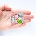 Moonrise Kingdom Suzy and Sam Brooch Set