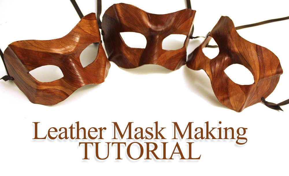 Tutorial: How to Craft Leather Masks - step by step guide