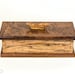 Dovetail Keepsake Box - reclaimed Spalted Maple Walnut crotch wood