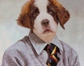 Bernard, 6th Grade- 18" X 24" Art Print