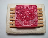 Celtic Design Soap - Yuzu Japanese Grapefruit Scented -   Handmade Soap - Vegan Soap - Glycerine Soap