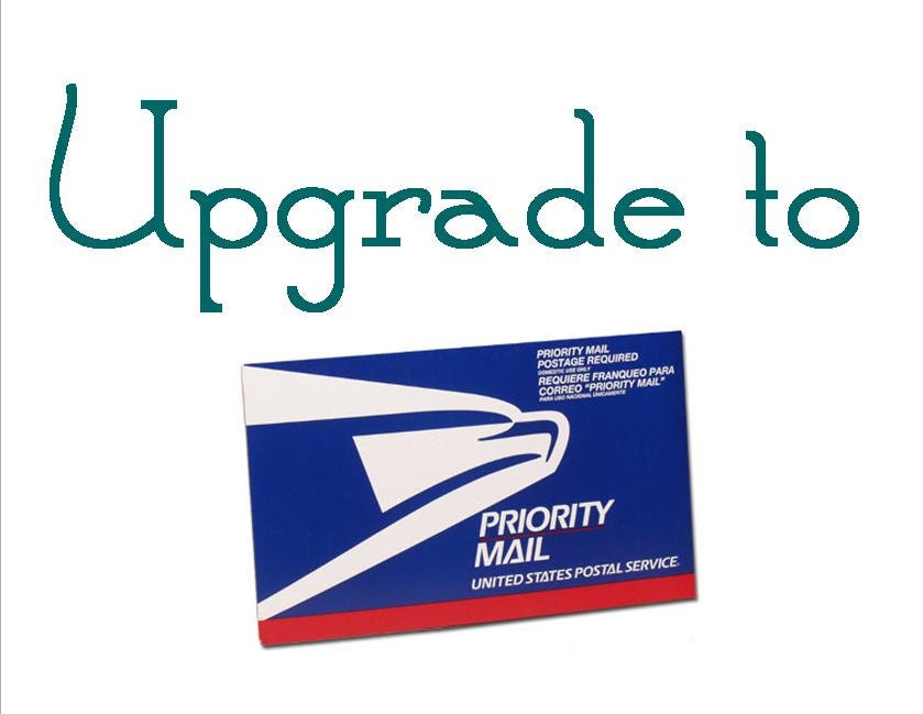 Upgrade to Priority Mail Shipping