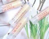 All Natural Sweet Orange Lip Balms