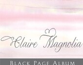 BLACK PAGE upgrade for ClaireMagnolia's Custom Books