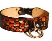 Honeycubes Dog Collar Leather