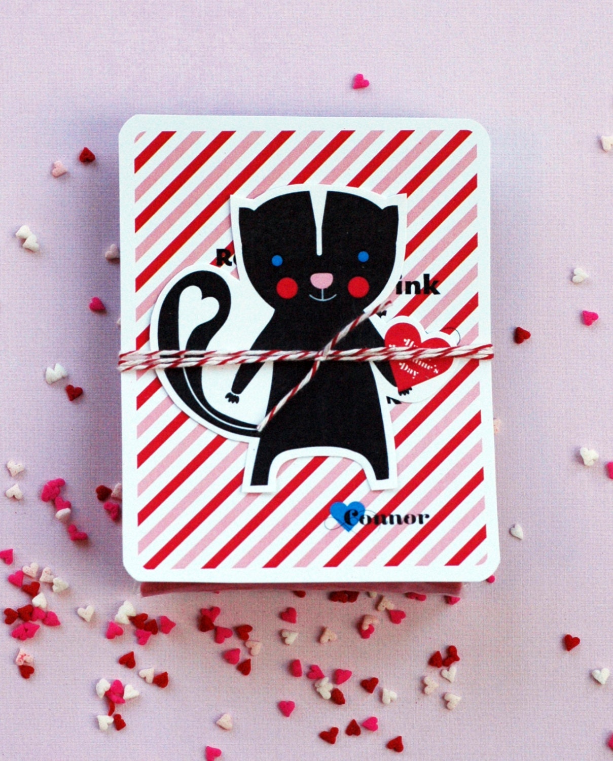 Personalized 'Love Stinks' Valentine's Day Card - Downloadable PDF