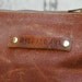 Waxed Canvas Pouch: Spice.