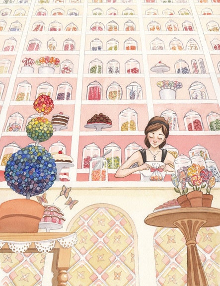 8"x10" Candy Shop
