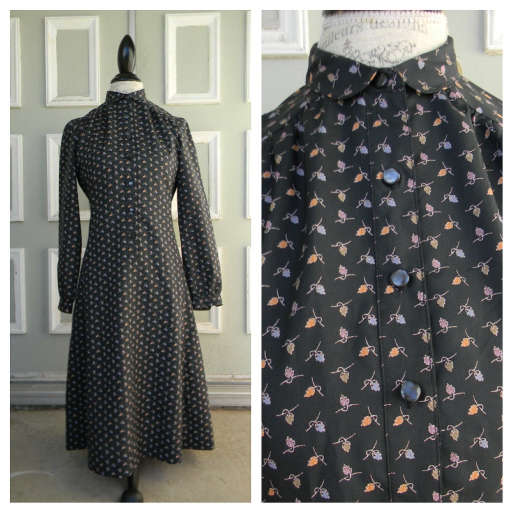 60s // COLLARED MIDI DRESS