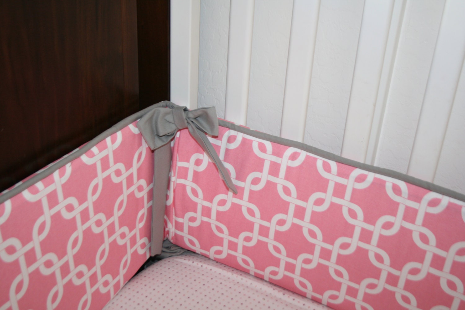 Geometric Crib Bumpe- YOU PICK DETAILS
