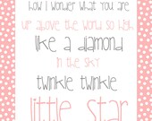 Twinkle Twinkle Little Star-Canvas Art 16x30
