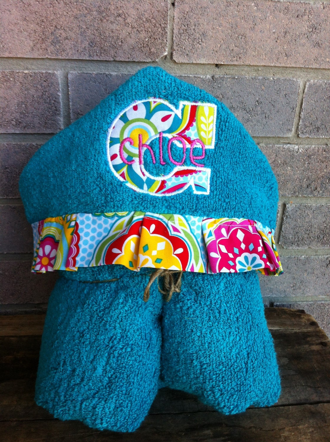 Personalized Hooded Towel