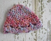multicolor newborn hat for photo prop