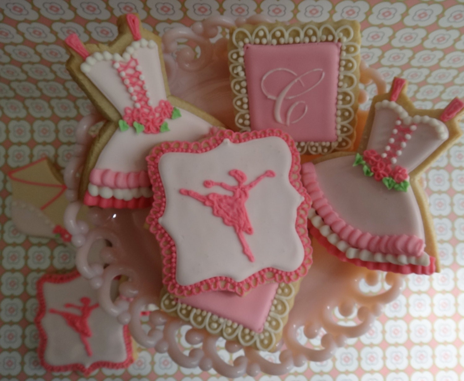 Lovely Ballerina themed cookies for a ballerina party