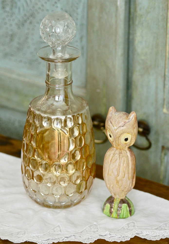 vintage bourbon decanter