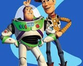 CUSTOM LISTING for haleyshamblee Name "BRANSON" Toy Story Hand Painted Wall Letters