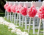 Set of 40 Tissue Poms......FREE US SHIPPING ....Pick Your Colors