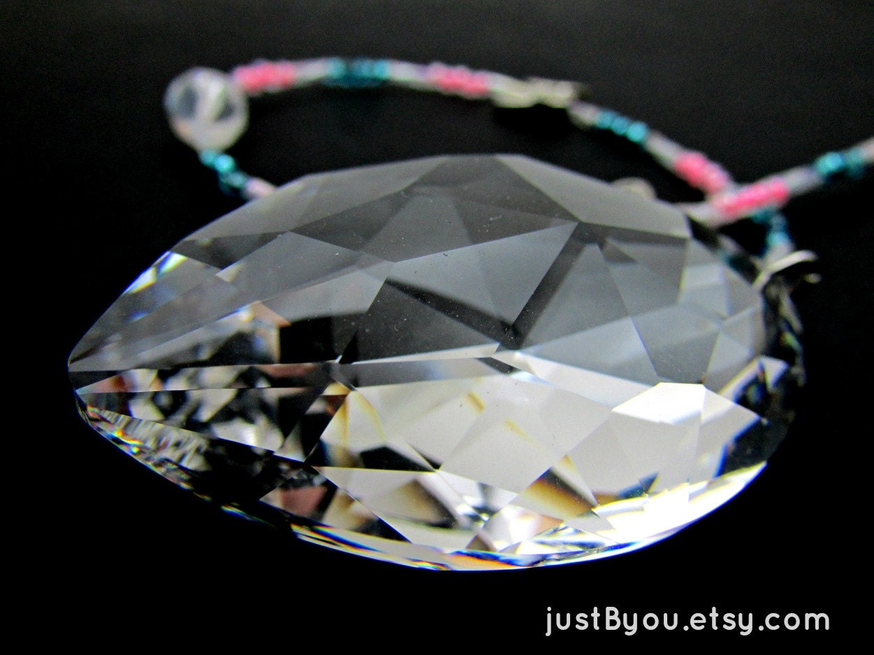 Egyptian Eye SunCatcher - Swarovski Clear Crystal Prism