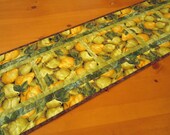 Handmade Table Runner Pears Quilted Tablerunner