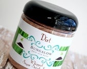 Dirt Whipped Sugar Scrub Soap Paraben & SLS Free 8oz Jar - New