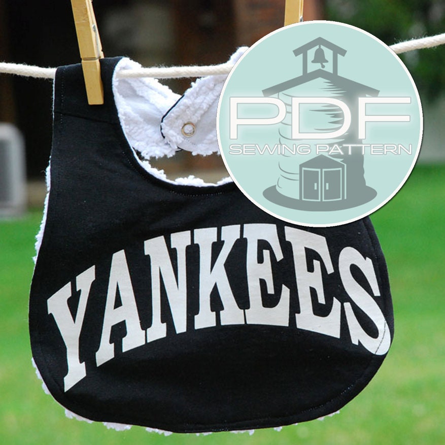 bib from t-shirt - pdf tutorial and pattern - upcycle recycle - new life to well loved shirts - great gifts -  PDF INSTANT DOWNLOAD